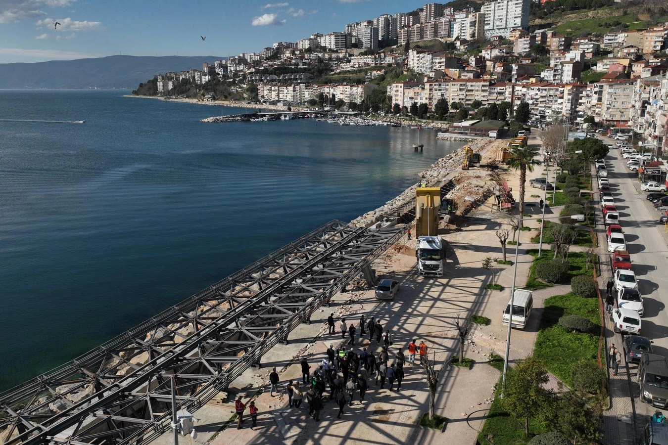 Bursa'da Gemlik yeni kordonuna kavuşuyor