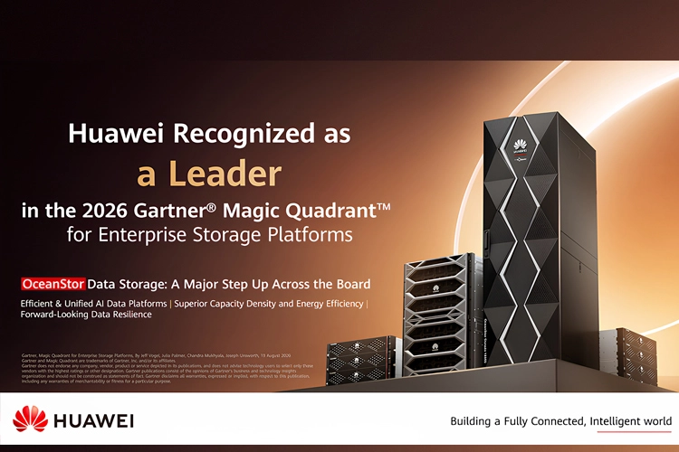 Huawei, Gartner'ın 2026 Kurumsal Depolama Platformları Magic Quadrant raporunda lider g&ouml;sterildi