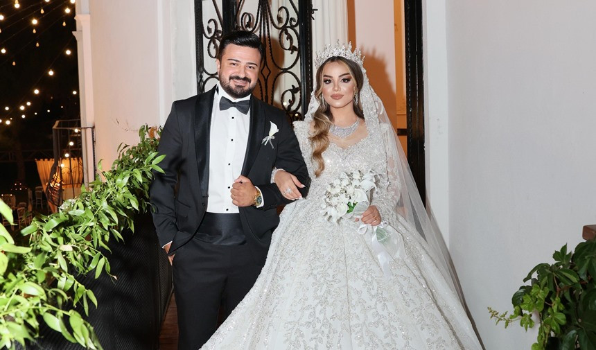 Avukat Sadi Nurka ile Doktor Şeyma d&uuml;nya evine girdiler